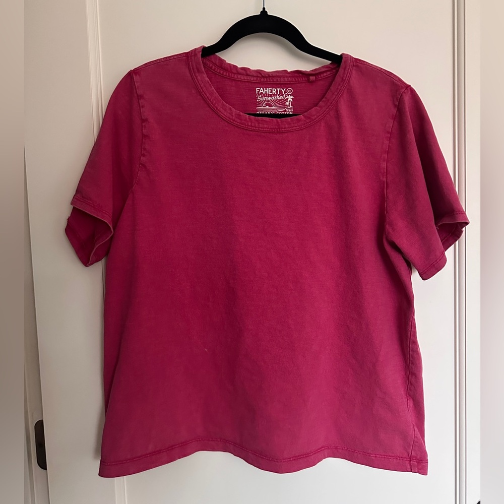 Faherty Sunwashed Short Sleeve Tee